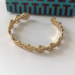 Tory Burch Jewelry - New Tory Burch logo cuff Tory Burch Jewelry - New Tory Burch logo cuff